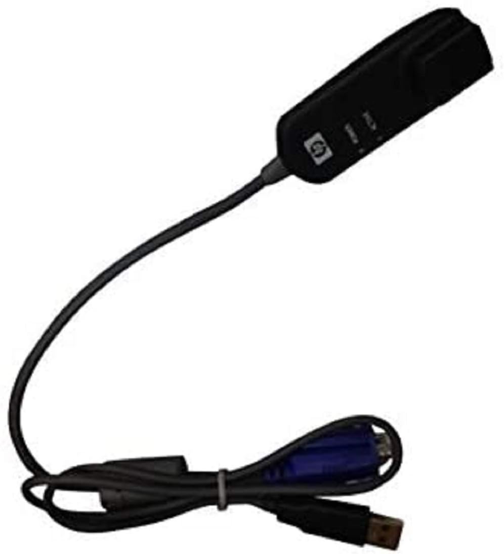 HP KVM Console USB Interface Adapter VGA Port AF628A