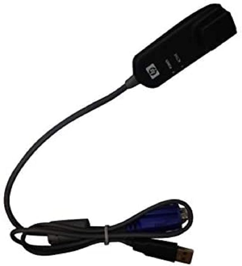 HP KVM Console USB Interface Adapter VGA Port AF628A