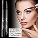 PrettyDiva Eyebrow Pencil, Waterproof Long Lasting Tattoo Eyebrow Pen Tint Brow Gel Eye Makeup Tool (Chestnut)