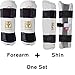 Mooto Korea Taekwondo Extera Protector Guard Gear Protectors Gears Forearm & Shin One Set White MMA Martial Arts UFC Kickboxing Gym Academy School Training Prevention of Injury