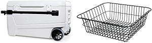 Igloo 110 Qt Glide Pro Portable Large Ice Chest Wheeled Cooler