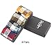 Rioriva Mens Dress Socks Plaid Argyle Diamond 6 Pack Classic Patterned Crew Socks Shoe Size 12-15