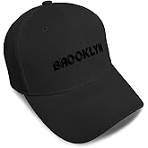 Baseball Caps for Men & Women Embroidered Brooklyn City New York Ny NYC. Yorker Big Apple Acrylic