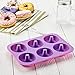 Cakemates - Silicone Donut Mold for baking - Premium Quality - Donut Pan - Bake Perfect Shaped HEALTHY Donuts - 2 pack