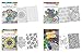 B-THERE Adult Coloring Book Set of 4, Mandala Coloring Books for Women and Adults with Over 125 Different Designs Combined