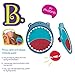 B. toys – Catch & Toss Game – Critter Catchers: Finley the Shark – 2 Shark Paddles & Fabric Ball – Active Toys for Kids – Outdoor Play Set – 3+ Years