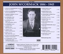 John McCormack: In Opera