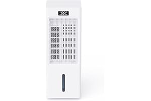 Windowless Portable Air Conditioner, 6000ML Water Tank, Air Conditioner Cooling Fan Humidifier 3-in-1, 3 Speeds & 4 Modes, 12