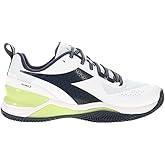 Diadora Blushield Torneo 2 Clay, White/Pageant Blue, Medium, Men, 9