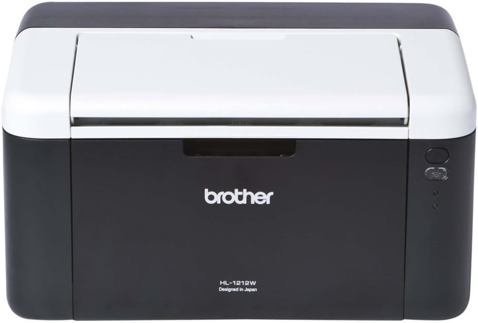 Brother HL-1212W Mono Laser Printer PC Connected & Wireless A4 UK Plug