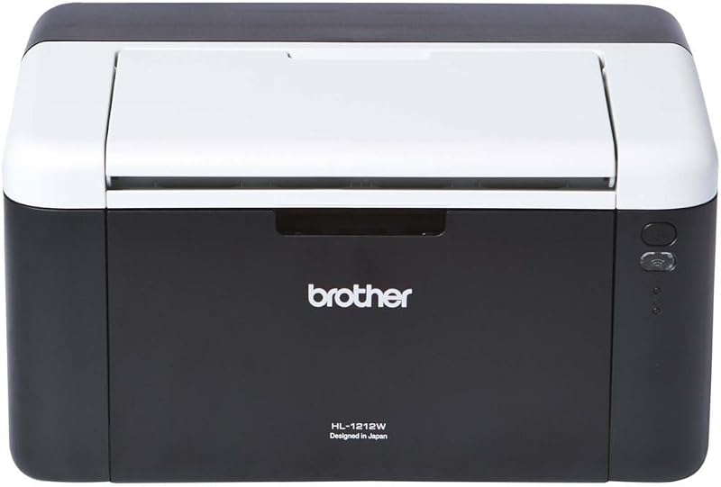 Brother HL-1212W Mono Laser Printer PC Connected & Wireless A4 UK Plug