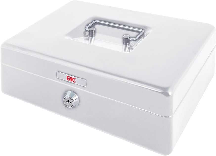 FAC 17030 Caja de caudales, Blanco: Amazon.es: Bricolaje y herramientas