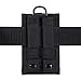 Urvoix Tactical Military MOLLE Bag with Buckle Army Waist Belt Clip Phone Pouch - EDC Utility Outdoor Gear Holster Black