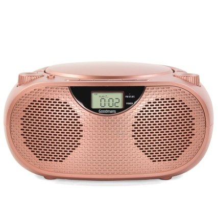 goodmans cd boombox with bluetooth