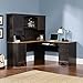 Sauder Harbor View Hutch, Antiqued Paint finish