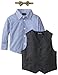 Nautica Little Boys' Birdseye Vest Set, Navy, 5