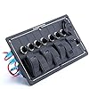 Amarine-made-7-Gang-Aluminium-LED-Rocker-CIG-Socket-Circuit-Breaker-Waterproof-Marineboatrv-Switch-Panel Amarine-made-7-Gang-Aluminium-LED-Rocker-CIG-Socket-Circuit-Breaker-Waterproof-Marineboatrv-Switch-Panel