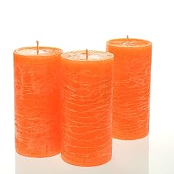 Richland Set of 3 Pillar Candles 3" x 6" Unscented