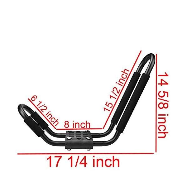 J-Bar-Kayak-and-Canoe-Roof-Rack-Universal-Car-and-SUV-SKI-Snow-Board-and-Equipment-Carrier-Mounts-on-Crossbar-by-Pelk