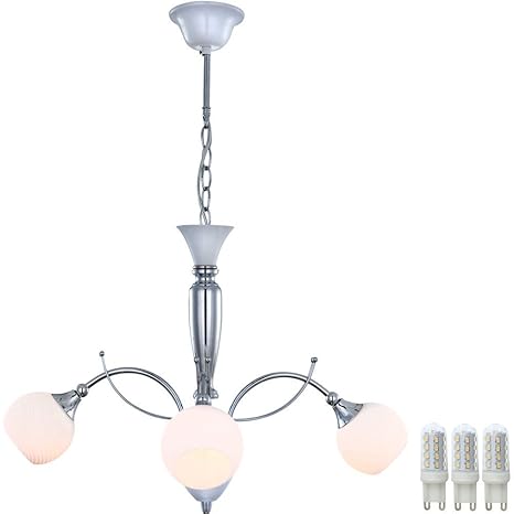 Suspension Lamp Ceiling Light Hanging Glass Balls In The Set