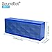 SoundBot SB571 Bluetooth Wireless Speaker for 12 hrs Music Streaming & Hands-Free Calling w/ 6W + 6W 40mm Driver Speakerphone, Built-in Mic, 3.5mm Audio Port, Rechargeable Battery for Indoor & Outdoor Use