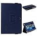 Eforcase Slim Fit Folio Stand PU Leather Case Cover for Q88 7 Inch Android Tablet(Not for Universal 7 inch) - More Color Options (Dark Blue)