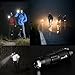 ULTRAFIRE Tactical Flashlight SK98 800 Lumens Adjustable Focus 3 Mode Small Portable Torch 5 Pack