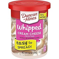 Duncan Hines Whipped Cream Cheese Frosting, 14 Oz