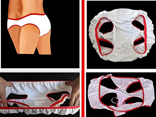 Valentines Day Gift,2 Person Hot Sexy Fun Fundie Underwear Panties for Couples Bachelorette