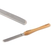 Hurricane Turning Tools, CryoCut Series, HTT-530, M2 Cryo 1" Negative Rake Scraper for Woodturning