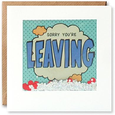 James Ellis Kapow Shakies Sorry You're Leaving Card