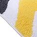 Uphome Geometric Series Moroccan Microfiber Bathroom Shower Accent Rug - Non-slip Soft Absorbent Decorative Bathroom Floor Mat Carpet (26