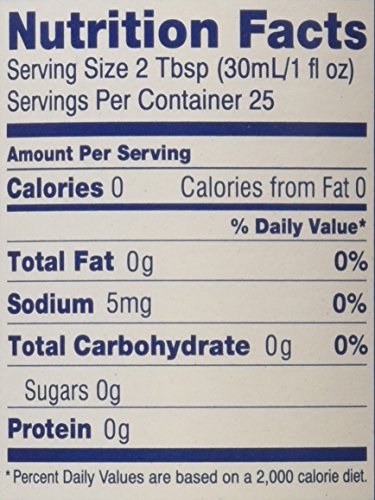 TORANI SUGAR FREE SYRUP, VANILLA, 25.4 OUNCE