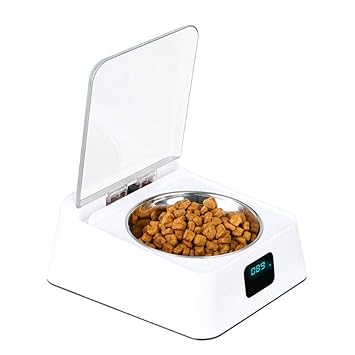 Auoker Automatic Cat Feeder Infrared Sensing Automatic Dog Feeder
