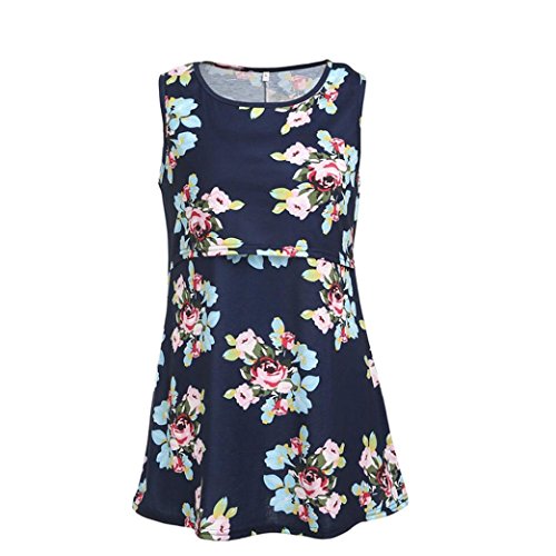 Click Here to See More Images NREALY Women Maternity Breastfeeding Clothes Tee Sleeveless Nursing Shirt Tank Tops