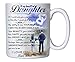 Gifts for Daughter From Dad - To My Daughter Canvas Coffee Mug - 11oz Novelty Ceramic Cup - Christmas, Xmas, Birthday, Wedding, Fathers Day, Graduation, Valentine's Day Gift ideas for daughters Women