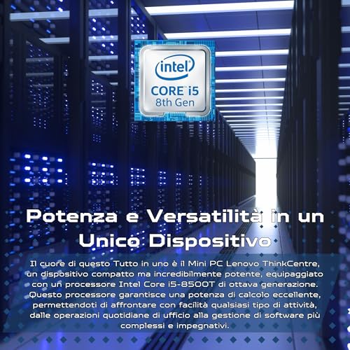 Lenovo Slim Complete Computer 27 Inch i5 8500 16 GB RAM 1 Tera SSD Win 11 Pro Office 2021 Pro 36 Months Warranty -S27