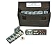 e-Pill | Parkinson's 5 Doses per Day x 7 Day Weekly Pill Organizer with Countdown Interval Timer, Black Canvas Bag and Lanyard