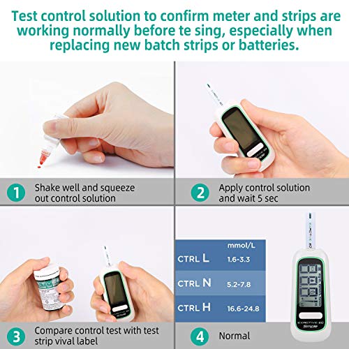 BGMKE-2020-Upgrade-Blood-Glucose-Monitor-Meter-Diabetes-Testing-Kit-Blood-Sugar-Tester-with-50-Codefree-Test-Strips-and-50-Lancets-for-UK-Diabetics-in-mmolL-by-Exactive-EQ-Exactive-EQ-Kit
