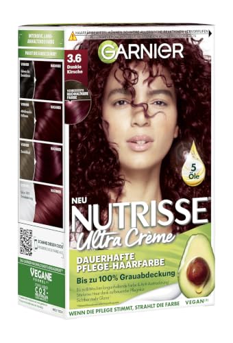 Garnier Nutrisse Cream Nourishing Intensive Colouration, 036 Black Cherry