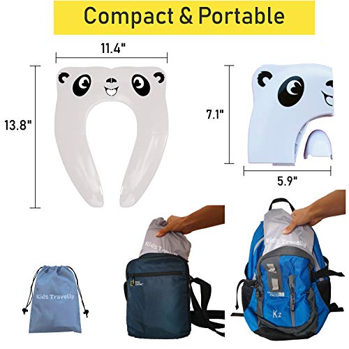 2 Travel+Toddler+Toilet+Covers+Disposable