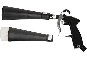 RAINPOT Saker Sakerplus Tornadoe Dry Cleaning Gun,Detailing Car Cleaning Gun,Air Nozzle Blow Gun, Air Blower for Car Detailing, Interior Dryer Air Tools, Quickly Blowing Out Dirt (2 Nozzles with 1 Brush)