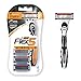 BIC Flex 5 Titanium Men's Disposable Razor, Five Blade, 3 Count, Adjusting Blades for an Ultra-Close Shave