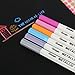 Caroyla Metallic Markers, 12-piece Metallic Marker Pens Set for Card Making, Adult Coloring Books, Art Rock Painting, Pottery, DIY Photo Album, Scrapbook, Wedding Craft