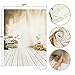 MOHOO 5x7ft Cotton Polyester Bear Ballon Wooden Floor Children Photography Backdrop Collapsible Washable Background Photo Studio Props (Updated Material)1.6mx2.1m