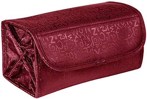 Home Roll N' Go Makeup Tools Travel Bag, Red