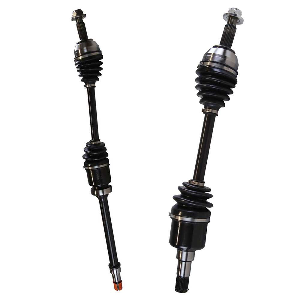 Auto Shack DSK377123 Complete Front CV Axle Shafts Pair