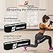 ProFitness Hip Resistance Bands | Non-Slip, Durable Resistance Loop Bands for Full Body Workouts, Strength &Stamina | Perfect for Legs, HIPS, Glutes, Arms, Stretching, Rehab & More