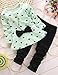 BOMDEALS Adorable Cute Toddler Baby Girl Clothing 2pcs Outfits(12-18 Months, Green)