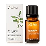 Eucalyptus Essential Oil 10 ml - 100% Pure, Undiluted, Natural & Therapeutic Grade for Aromatherapy, Skin and Relaxation - Gya Labs